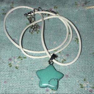 Turquoise star pendant